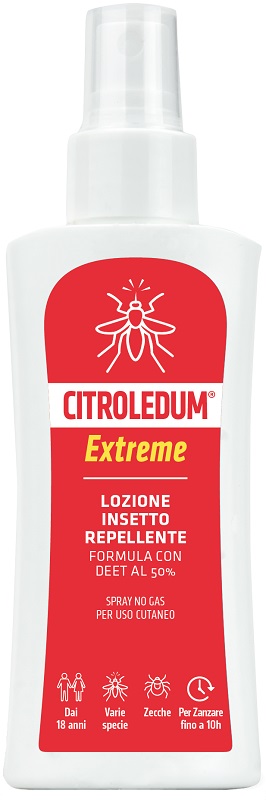 CITROLEDUM LOZIONE SPRAY EXTREME DEET 50% 100 ML - Newepa Srl