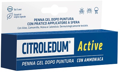 CITROLEDUM PENNA DOPOPUNTURA CON AMMONIACA ACTIVE 15 ML - Newepa Srl