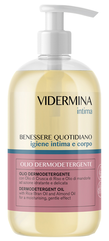 VIDERMINA INTIMA OLIO DETERGENTE CORPO E INTIMO 500 ML - Newepa Srl