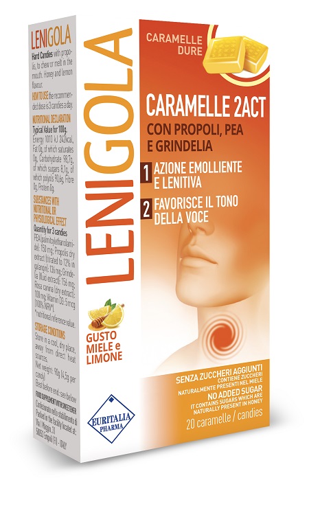 LENIGOLA 2ACT CARAMELLE DURE 20 PEZZI - Newepa Srl