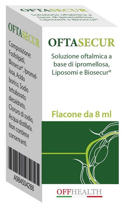 OFTASECUR BIOSECUR COLLIRIO 8 ML - Newepa Srl