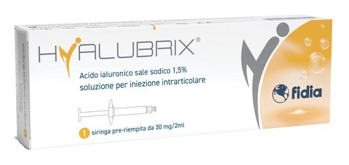 SIRINGA INTRA-ARTICOLARE HYALUBRIX ACIDO IALURONICO 1,5% 30 MG 2 ML NO ETO - Newepa Srl