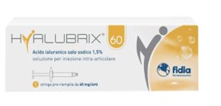 SIRINGA INTRA-ARTICOLARE HYALUBRIX 60 ACIDO IALURONICO 1,5% 60 MG 4 ML - Newepa Srl