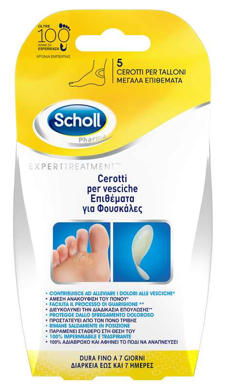 CEROTTO SCHOLL VESCICHE TALLONE 6 PEZZI - Newepa Srl