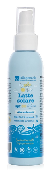 LATTE SOLARE SPF30 PROTEZIONE ALTA 125 ML - Newepa Srl