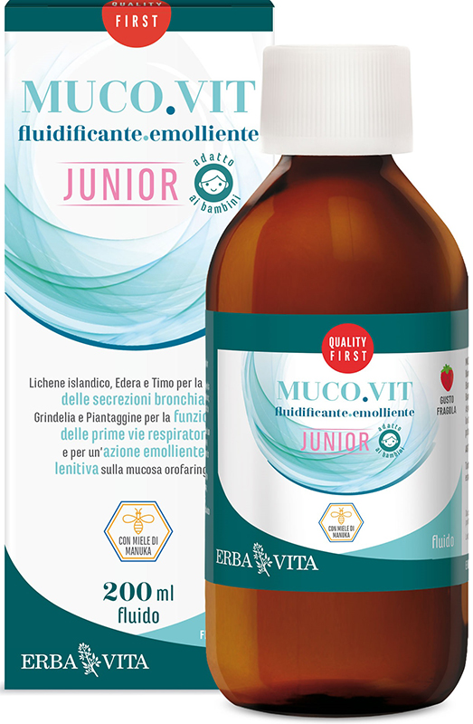 MUCOVIT FLUIDO BAMBINI 200 ML - Newepa Srl