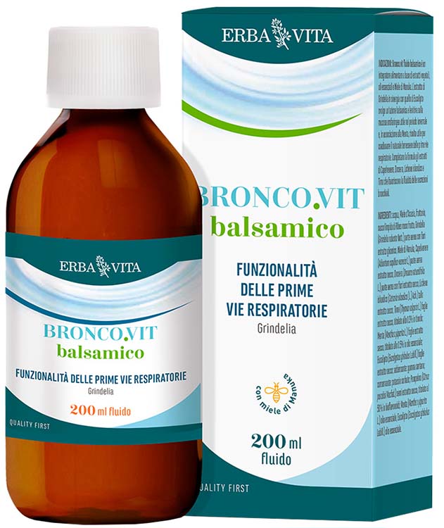 BRONCOVIT FLUIDO BALSAMICO 200 ML - Newepa Srl