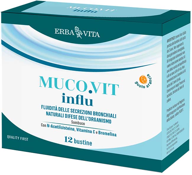 MUCOVIT INFLU 12 BUSTINE - Newepa Srl