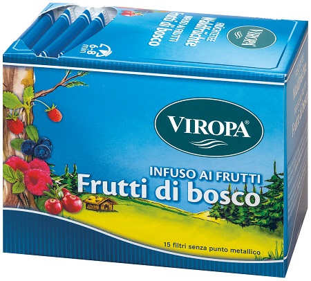 VIROPA INFUSO AI FRUTTI DI BOSCO 15 BUSTINE DA 2,5 G - Newepa Srl