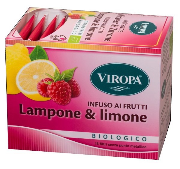 VIROPA INFUSO LAMPONE & LIMONE BIO 15 BUSTINE DA 2,7 G - Newepa Srl