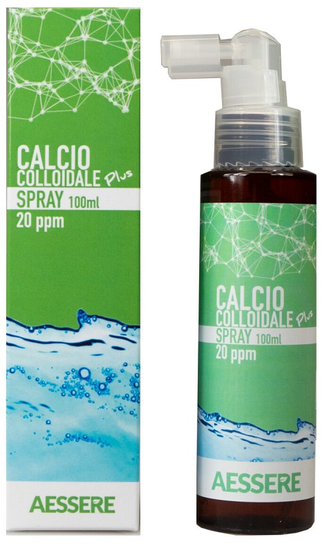 CALCIO COLLOIDALE PLUS SPRAY 20PPM MEDICAZIONE 100 ML - Newepa Srl