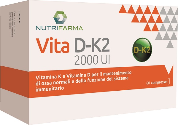 VITA D-K2 60 COMPRESSE - Newepa Srl