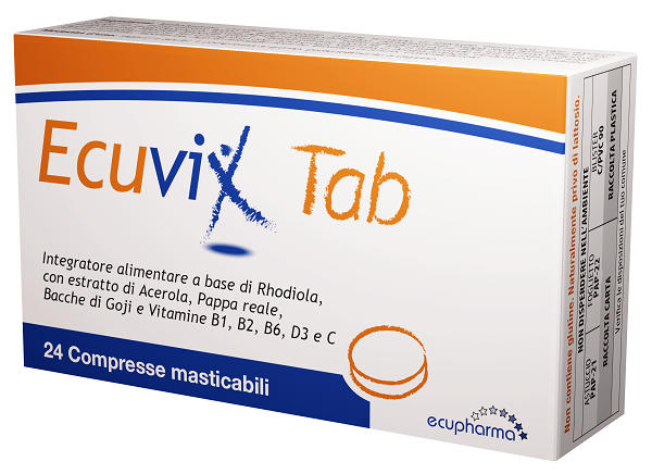 ECUVIX TAB 24 COMPRESSE MASTICABILI - Newepa Srl