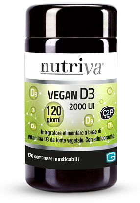 NUTRIVA VEGAN D3 120 COMPRESSE - Newepa Srl