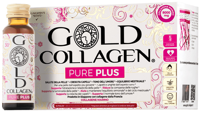 GOLD COLLAGEN PURE PLUS 10 FLACONI DA 50 ML - Newepa Srl