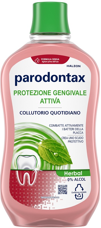 PARODONTAX COLLUTORIO PROTEZIONE GENGIVE HERBAL 500 ML - Newepa Srl