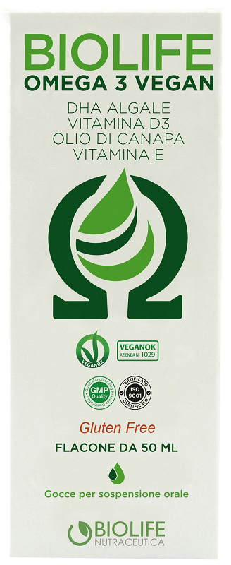 BIOLIFE OMEGA 3 VEGAN 50 ML - Newepa Srl