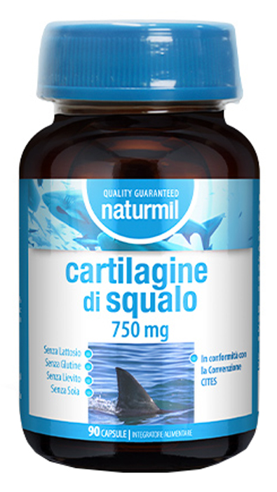 NATURMIL CARTILAGINE DI SQUALO 750 MG 90 CAPSULE - Newepa Srl