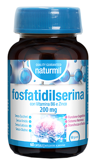 NATURMIL FOSFATIDILSERINA 200 MG 60 CAPSULE - Newepa Srl