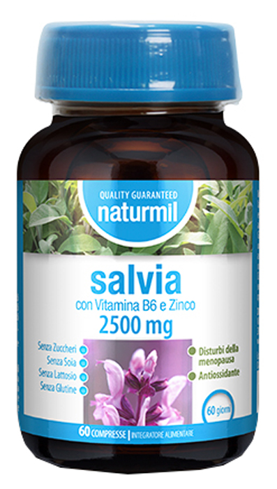 NATURMIL SALVIA 2500 MG 60 COMPRESSE - Newepa Srl