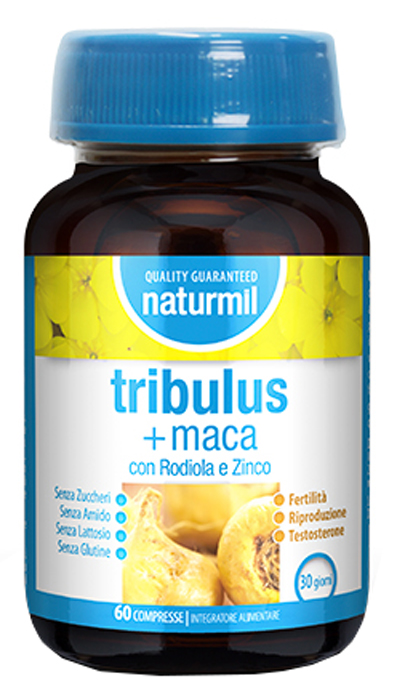 NATURMIL TRIBULUS+MACA 60 COMPRESSE - Newepa Srl