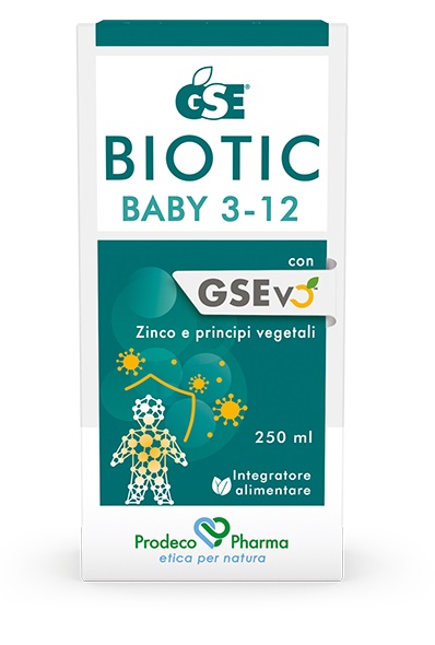 GSE BIOTIC BABY 3-12 250 ML - Newepa Srl