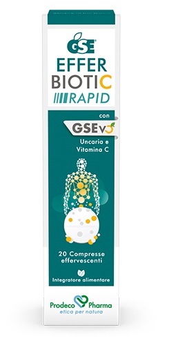 GSE EFFERBIOTIC RAPID 20 COMPRESSE - Newepa Srl