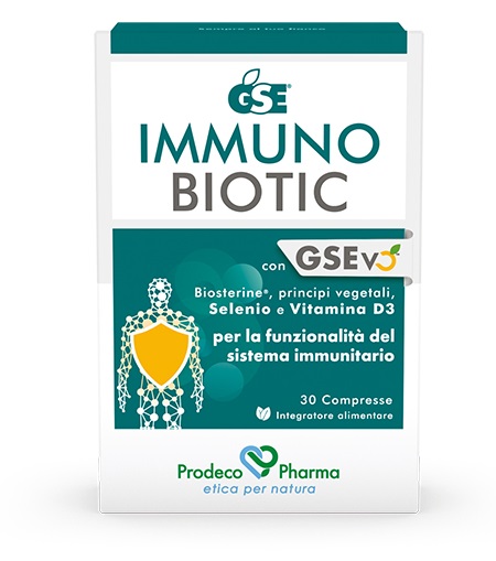 GSE IMMUNOBIOTIC 30 COMPRESSE - Newepa Srl