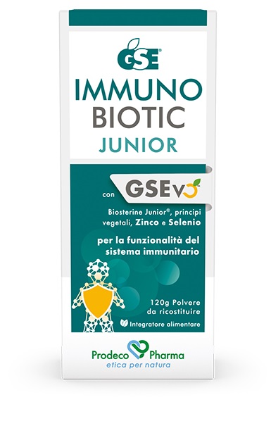 GSE IMMUNOBIOTIC JUNIOR 120 G - Newepa Srl