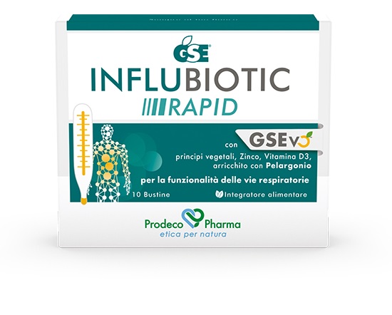 GSE INFLUBIOTIC RAPID 10 BUSTINE - Newepa Srl