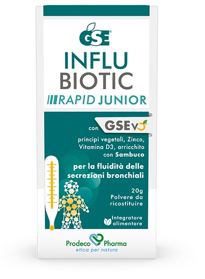 GSE INFLUBIOTIC RAPID JUNIOR 20 G - Newepa Srl