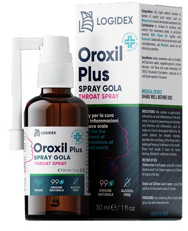 SPRAY GOLA OXORIL PLUS 50 ML - Newepa Srl