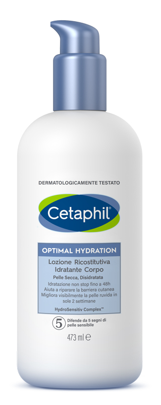 CETAPHIL OPTIMAL HYDRATION LOZIONE IDRATANTE RICOSTITUTIVA IDRATANTE CORPO 473 ML - Newepa Srl