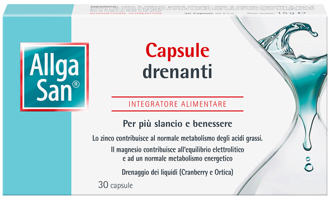 ALLGASAN CAPSULE DRENANTI 30 CAPSULE - Newepa Srl