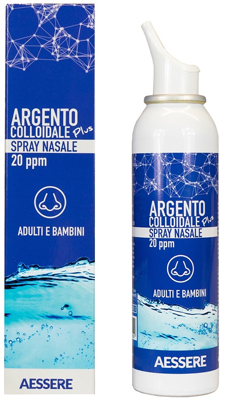 ARGENTO COLLOIDALE PLUS NASALE SPRAY 20 PPM 100 ML - Newepa Srl