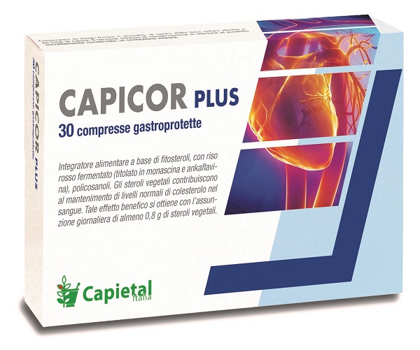 CAPICOR PLUS 30 COMPRESSE GASTROPROTETTE - Newepa Srl