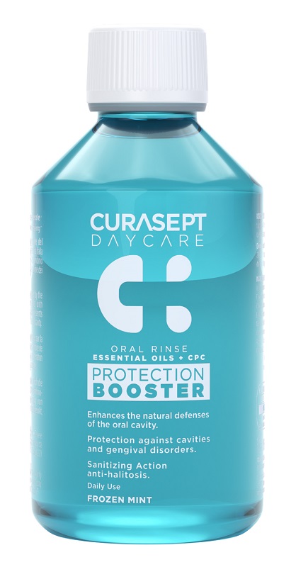 CURASEPT DAYCARE COLLUTORIO PROTECTION BOOSTER FROZEN MINT 100 ML - Newepa Srl