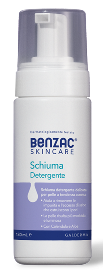 BENZAC SKINCARE SCHIUMA DETERGENTE 130 ML - Newepa Srl