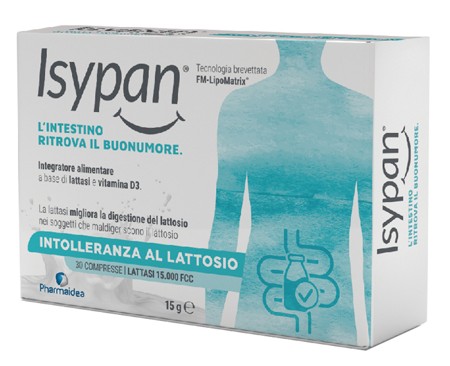 ISYPAN INTOLLERANZA LATTOSIO 30 COMPRESSE - Newepa Srl