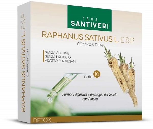 RAPHANUS SATIVUS L ESP 10 FIALE DA 10 ML - Newepa Srl
