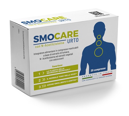 SMOCARE FUMATORI URTO 20 COMPRESSE CON N-ACETILCISTEINA - Newepa Srl