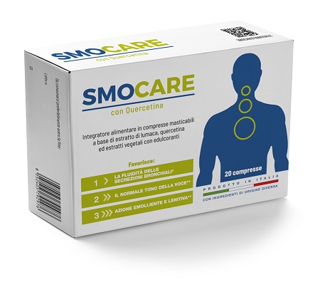 SMOCARE FUMATORI 20 COMPRESSE CON QUERCETINA - Newepa Srl