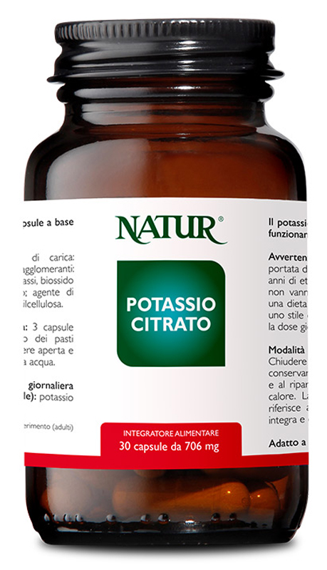 POTASSIO CITRATO 30 CAPSULE - Newepa Srl