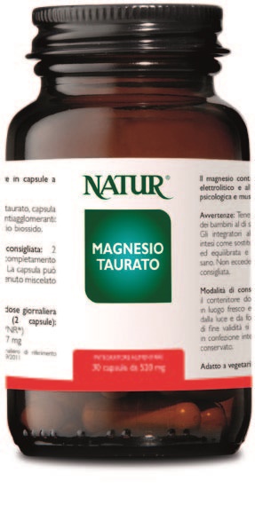 MAGNESIO TAURATO 30 CAPSULE - Newepa Srl