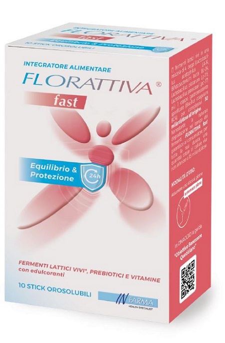 FLORATTIVA FAST 10 STICK OROSOLUBILI - Newepa Srl