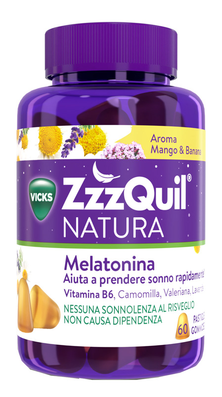 ZZZQUIL NATURA MANGO & BANANA 60 PASTIGLIE GOMMOSE - Newepa Srl
