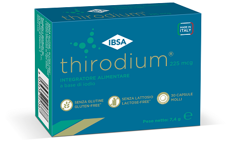 THIRODIUM 225MCG 30 CAPSULE MOLLI - Newepa Srl