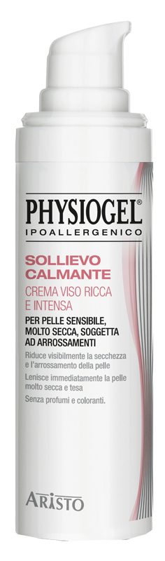 PHYSIOGEL IPOALLERGENICO SOLLIEVO CALMANTE CREMA VISO RICCA E INTENSA 40 ML - Newepa Srl
