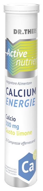 THEISS ATIVE NUTRIENT CALCIUM ENERGIE LIMONE 20 COMPRESSE EFFERVESCENTI - Newepa Srl