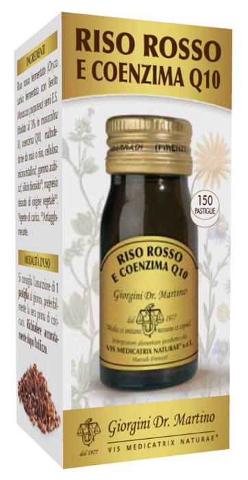 RISO ROSSO E COENZIMA Q10 30 G 150 PASTIGLIE - Newepa Srl
